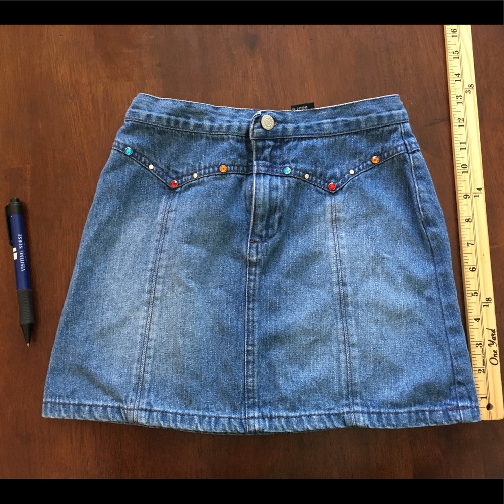 Girls Denim Skirt